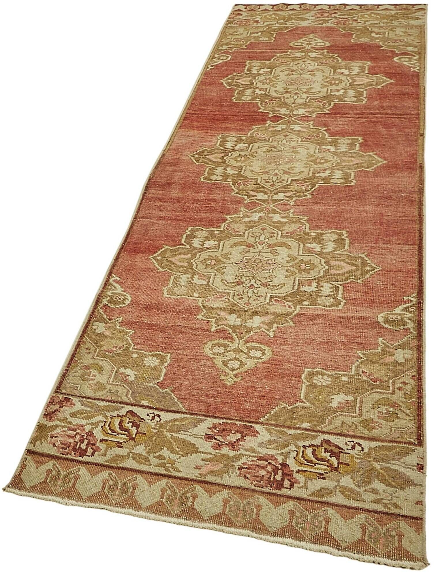Turkish Vintage Anatolian Rug 81 cm x 308 cm