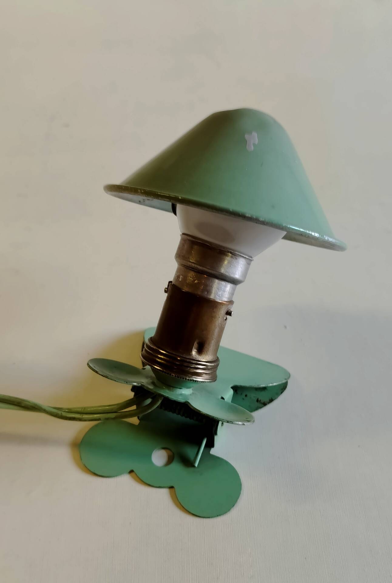 Mushroom clip lamp - 1950s/60s