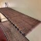 Wall shelf, metal and rattan