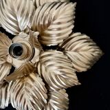 Masca golden flower wall lamp