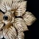 Applique fleur dorée Masca