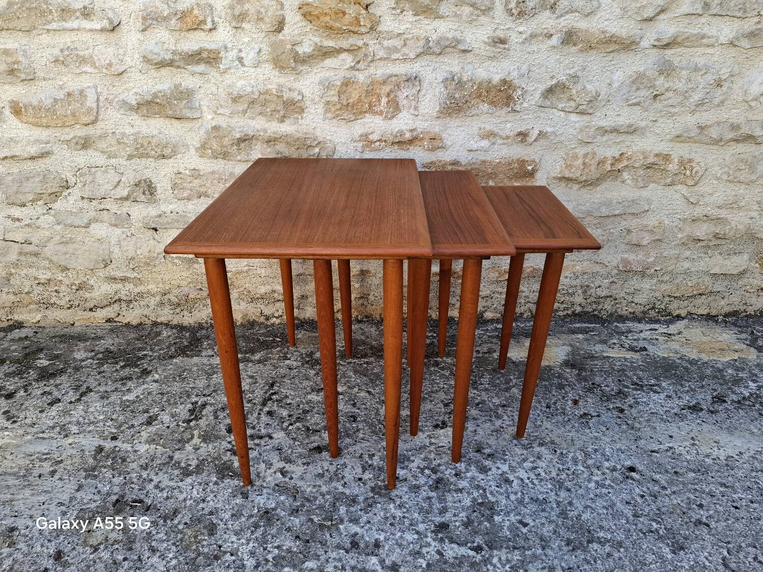 Scandinavian nesting tables