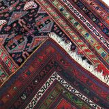 Amazing Persian hand made rug: Afshar 245 x 150 cm around 1930