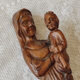 Virgin and Child Wood