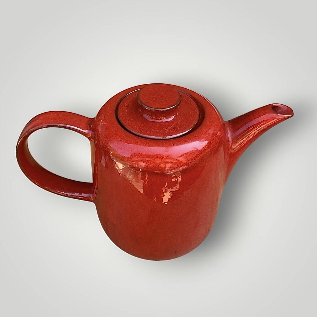 Antique Melitta Ceracron coffee maker – Red glazed ceramic