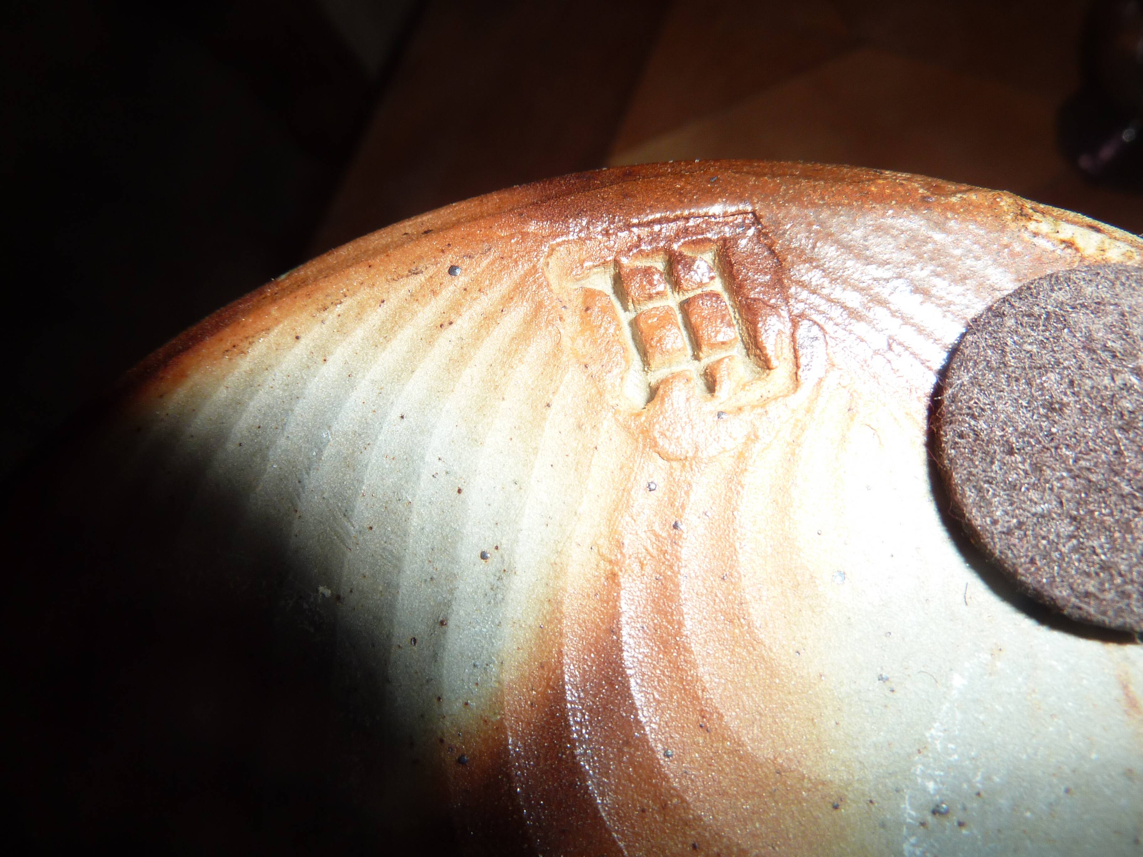 large stone vase - Yves Morvan