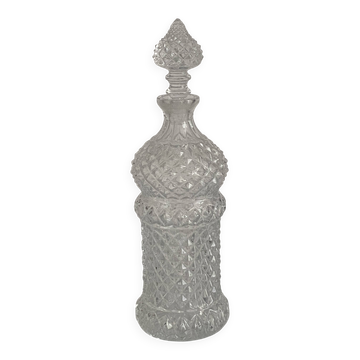 Vintage 1970s crystal decanter