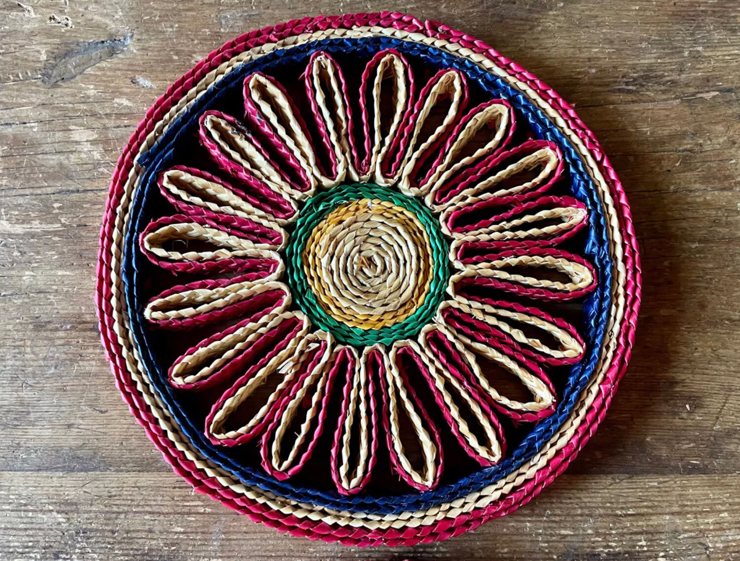 Dessous-de-plat osier
