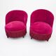 Pair of antique frog chairs