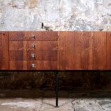 Rosewood sideboard 816 by Alain Richard for Meubles TV, France, 1960