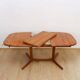 Teak dining table by Dyrlund