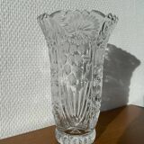 Vase en cristal ciselé