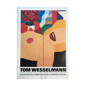 Original poster after wesselmann palais des beaux-arts, brussels, 1994