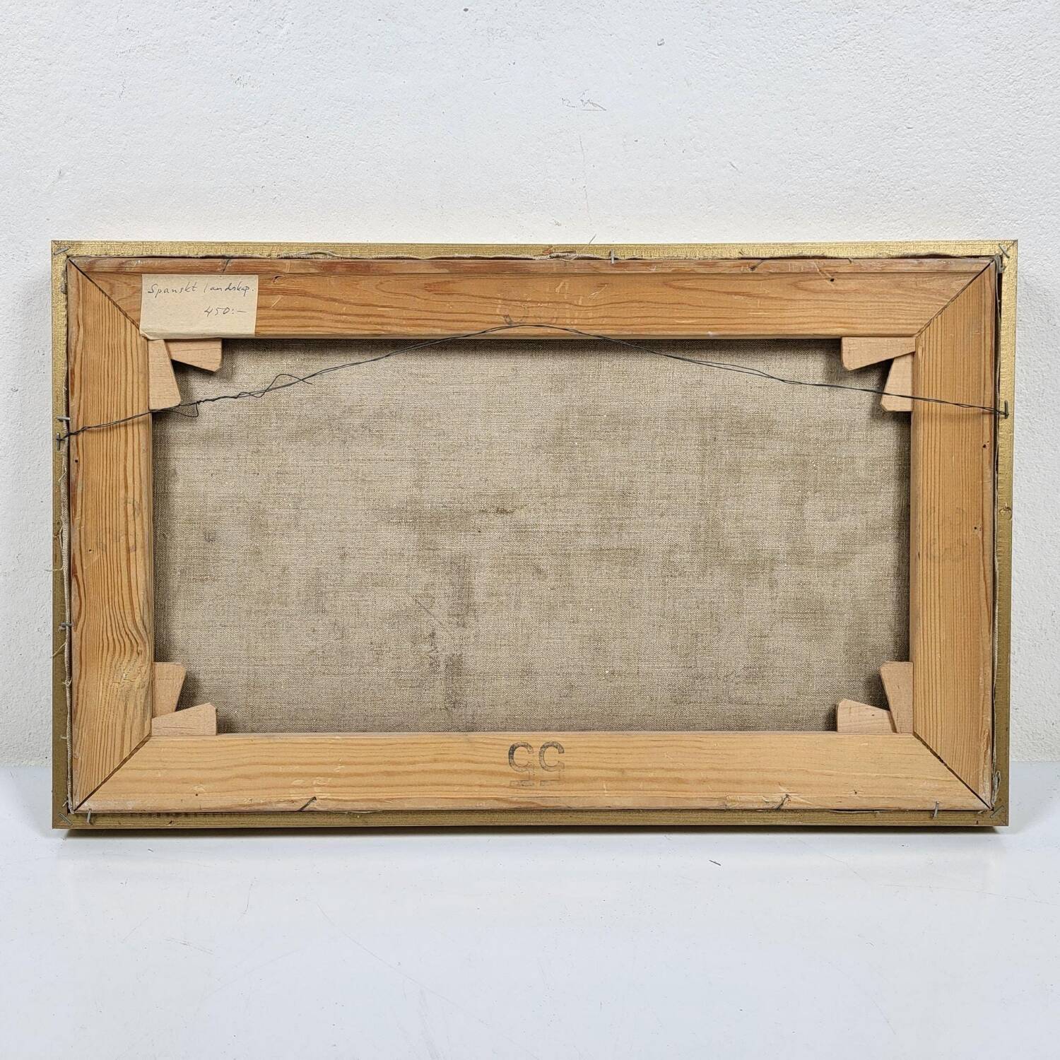 Swedish Oil on Canvas – “Spanish Landscape” by SÖREN OLSSON