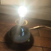 Lampe en céramique, fleur