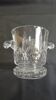 Champagne Bucket Cristallerie de Lorraine – Fleur de Lys Decor – Vintage