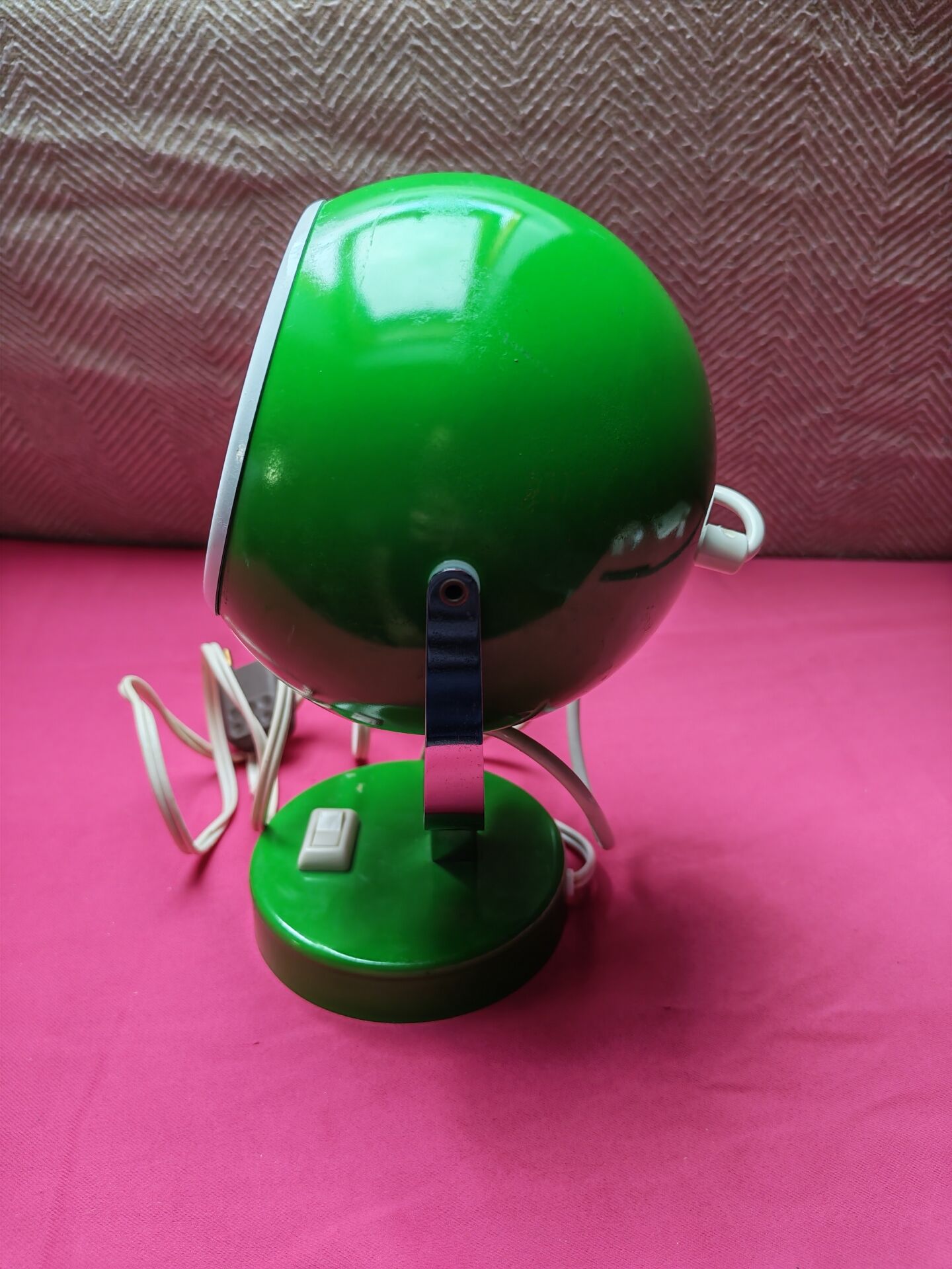 Green Eyeball Table Lamp – Space Age 1970s