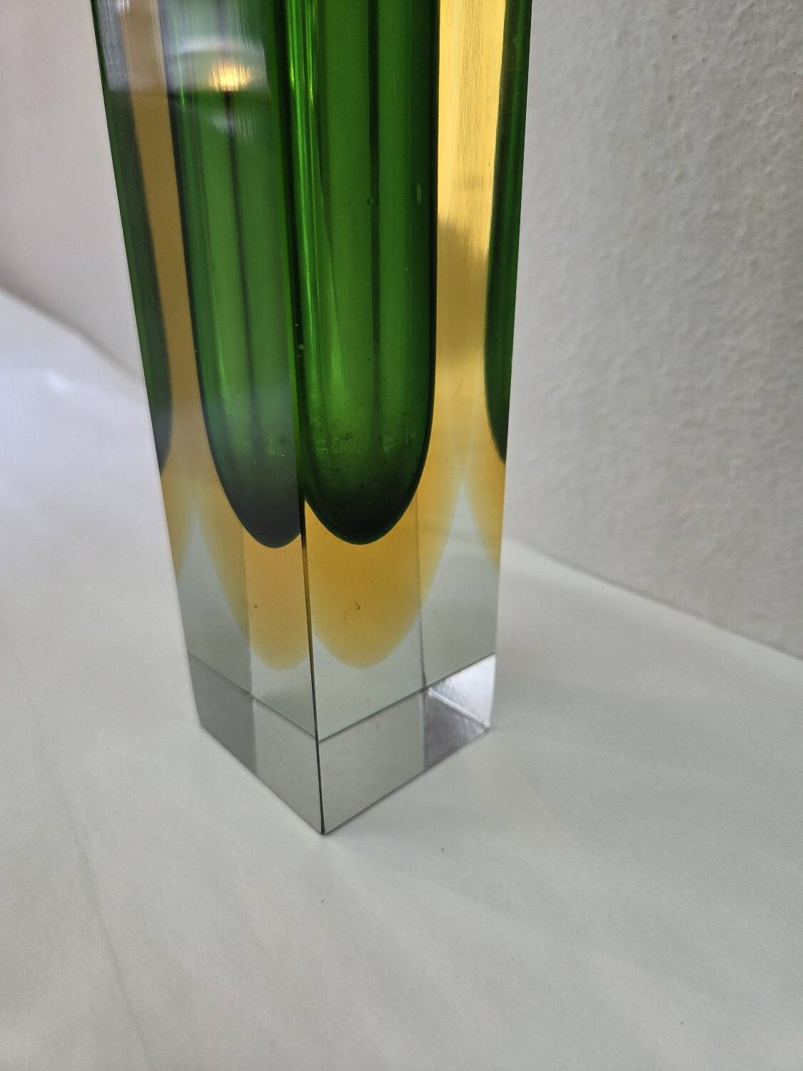 Sommerso vase, Murano Italy