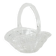 Basket sugar bowl, Danish design, 1970s, manufactured in Denmark