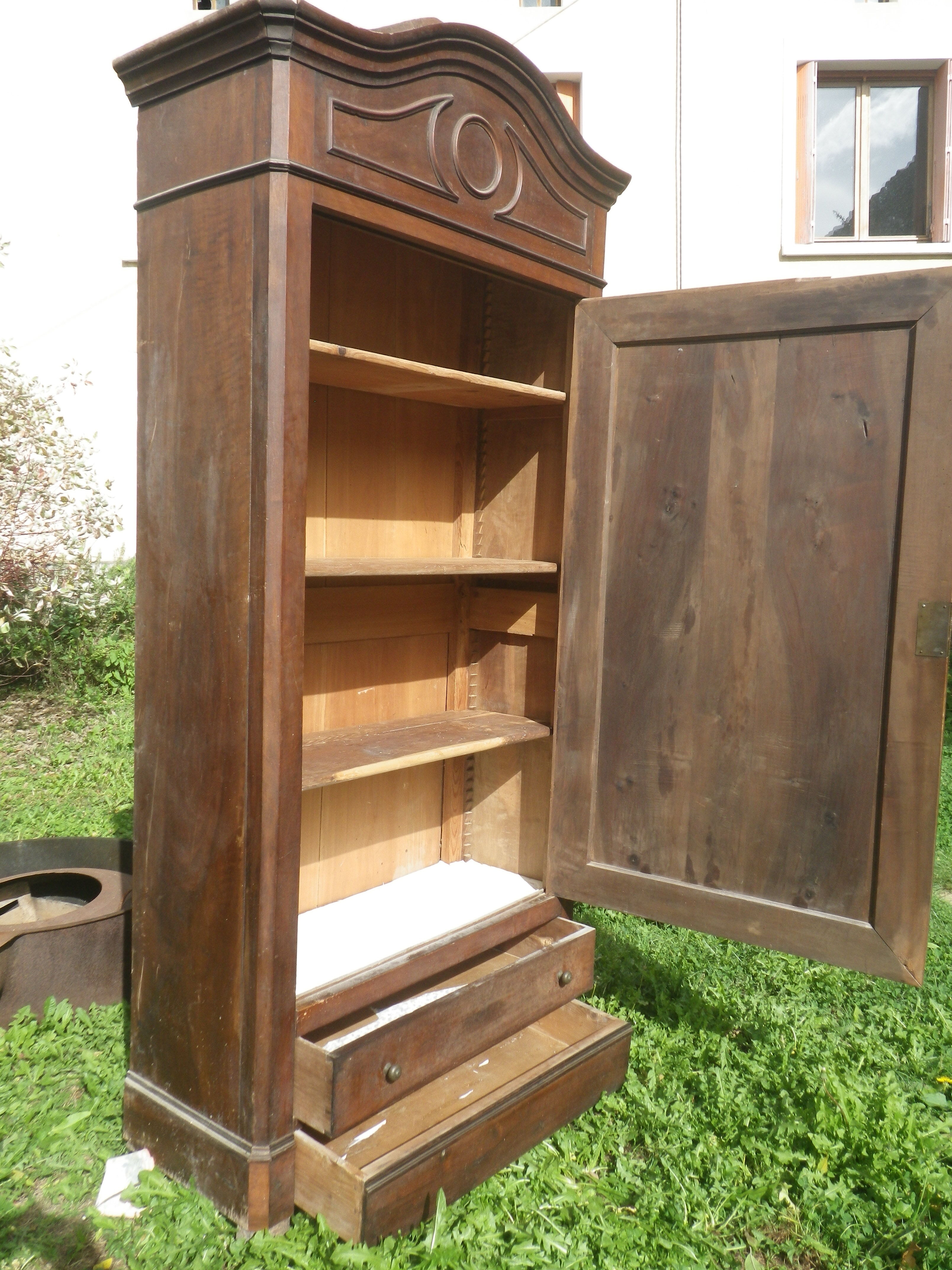 Old wardrobe one door