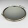 Vintage metal tray with mirror, Italy, 1970s