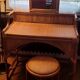 Magnificent bamboo dressing table and its stool.