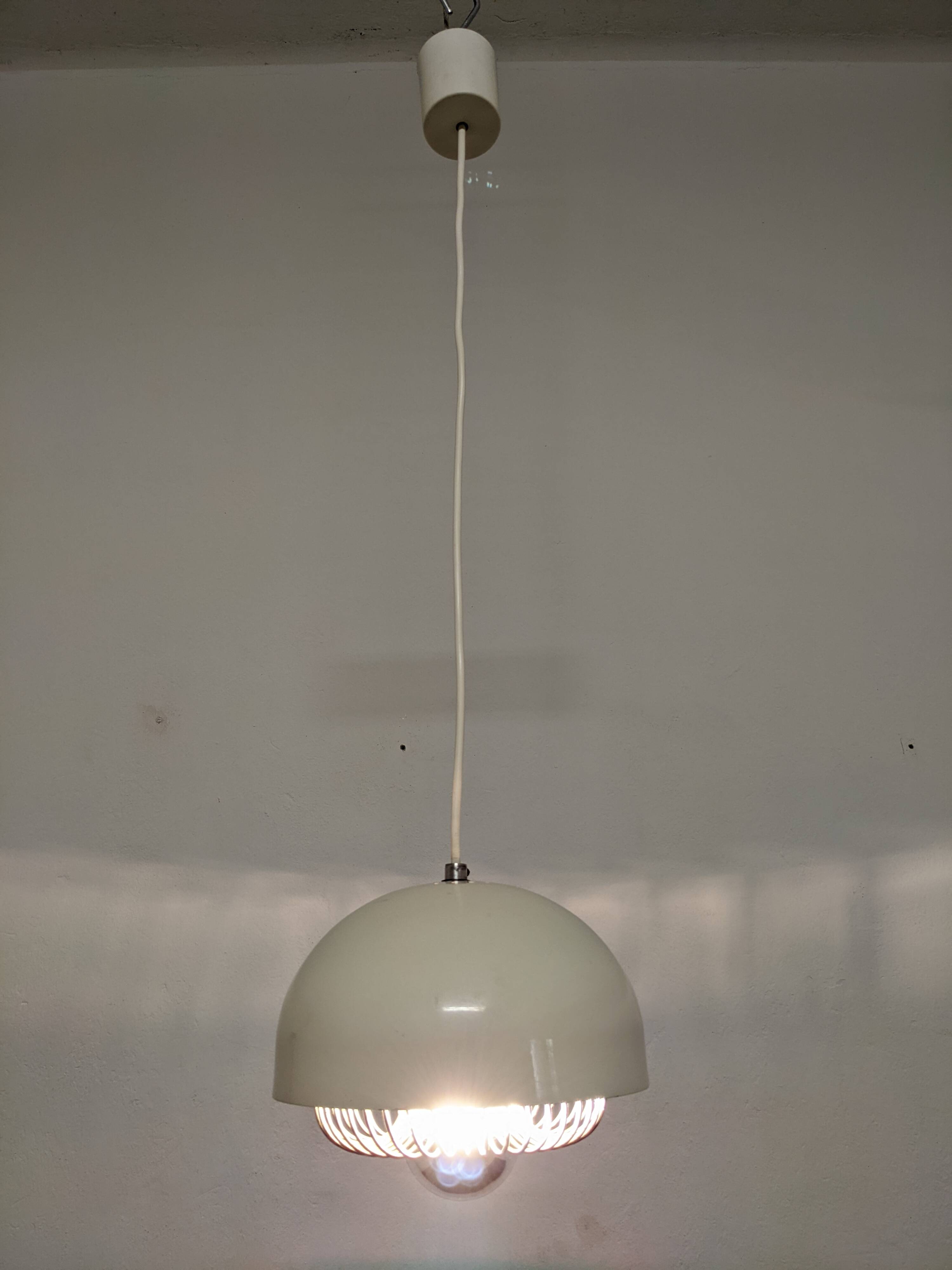 Suspension Space age d'Andrea Lazzari pour Morozini, Italie vers 1970