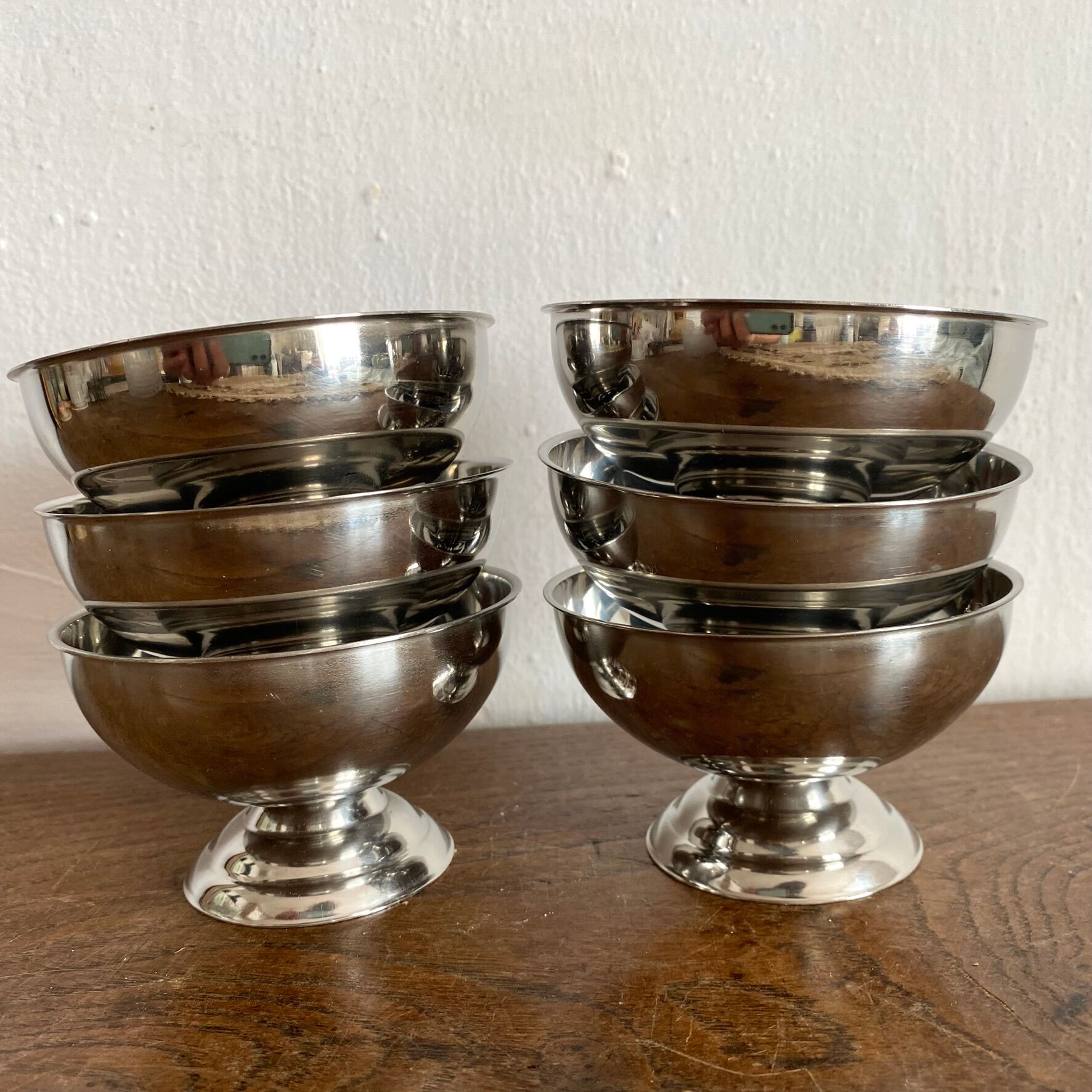 Coupes à glace en inox
