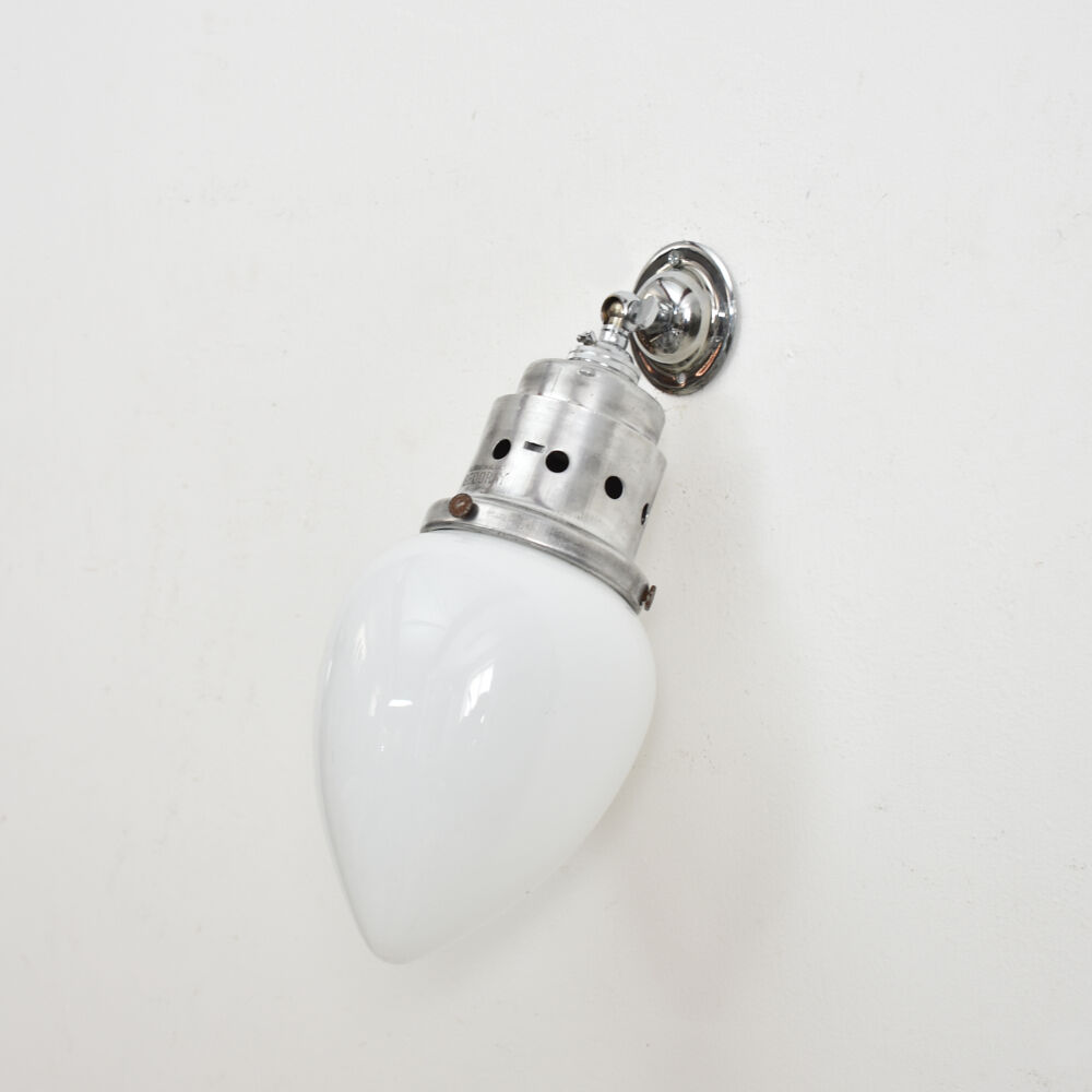 Antique GECoray Opaline Wall Light