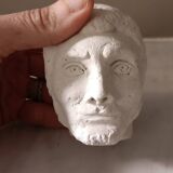 Plaster head of a man