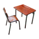 Teak children's desk table and his chair, vintage 50s/60s