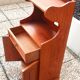 Cherry wood bedside table, Louis-Philippe style