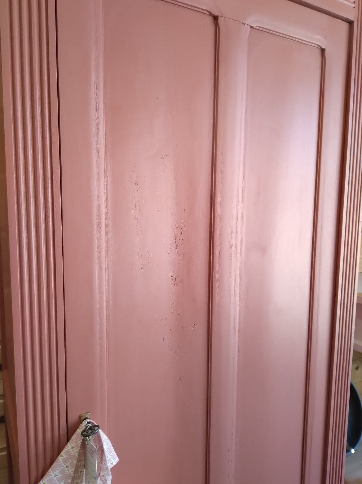 Parisian terracotta wardrobe