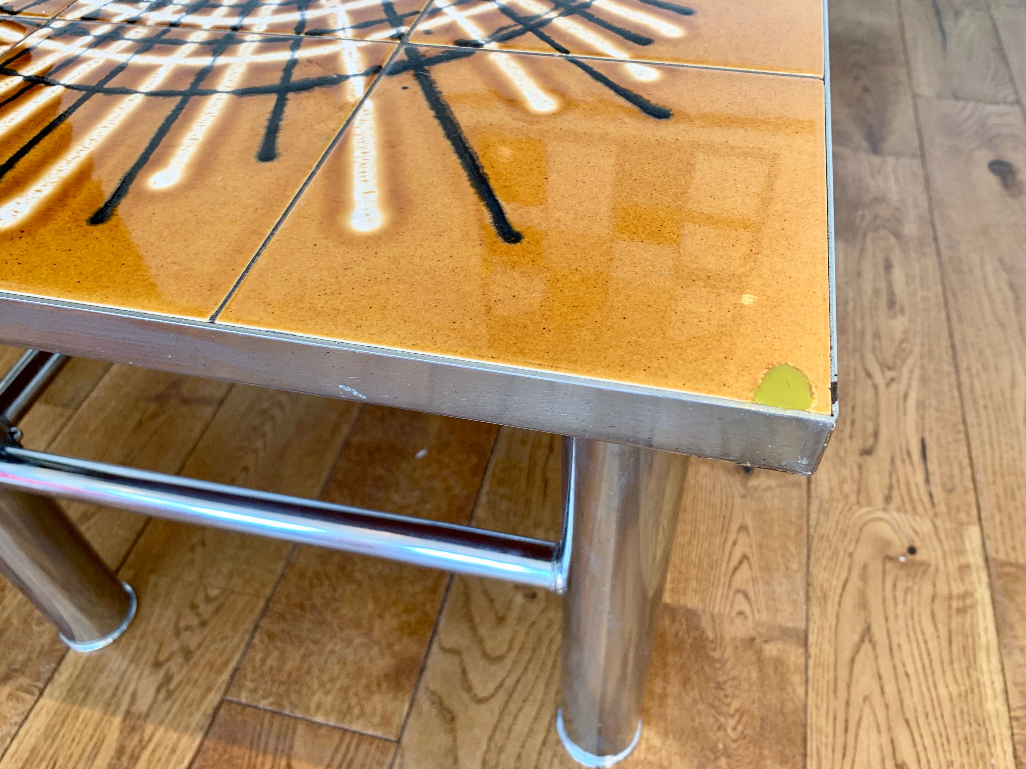 Vintage Tiled Coffee Table Juliette Belarti #867