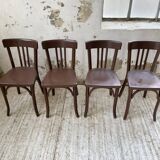 Set of 4 Baumann bistro chairs
