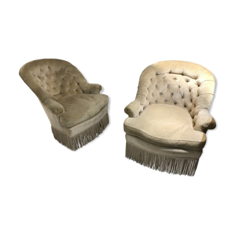 Pair of toad chairs