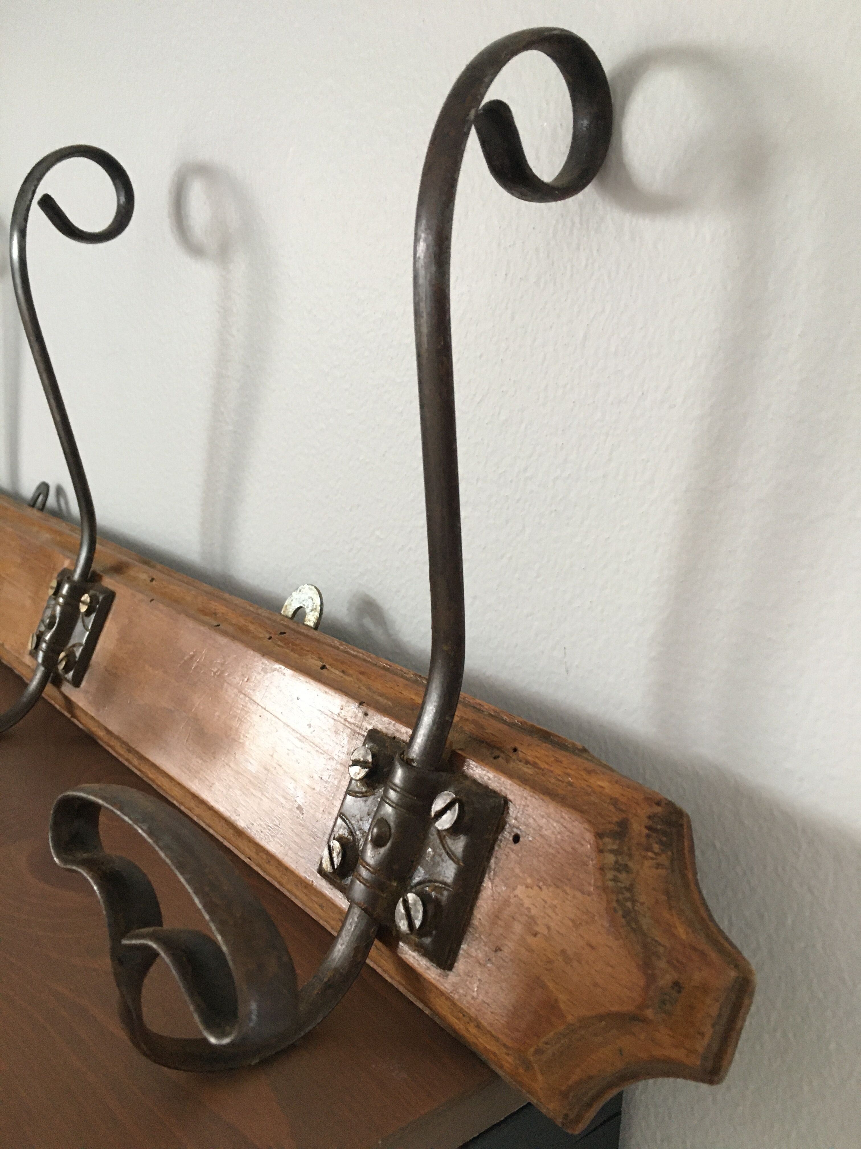 Vintage antique coat rack