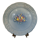 Plat à  gâteau en faience  de Gien