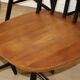 Set of 4 vintage wooden chairs, 1960.