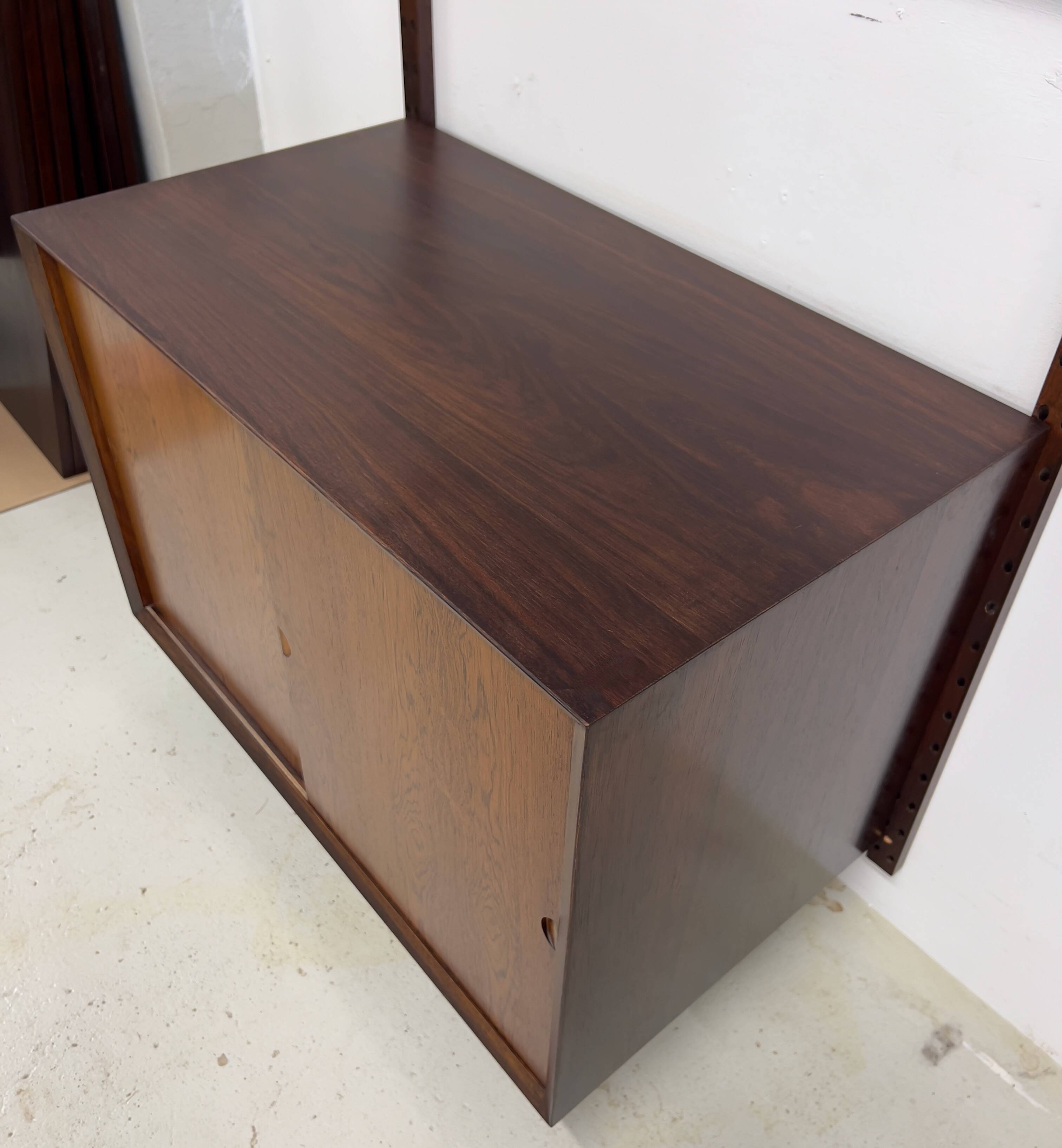 Poul Cadovius Modular Royal System by CADO, 1960s.