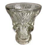 Art deco crystal vase 30s
