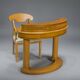 Biedermeier Dressing Table and Armchair from Selva, Italy, Set of 2