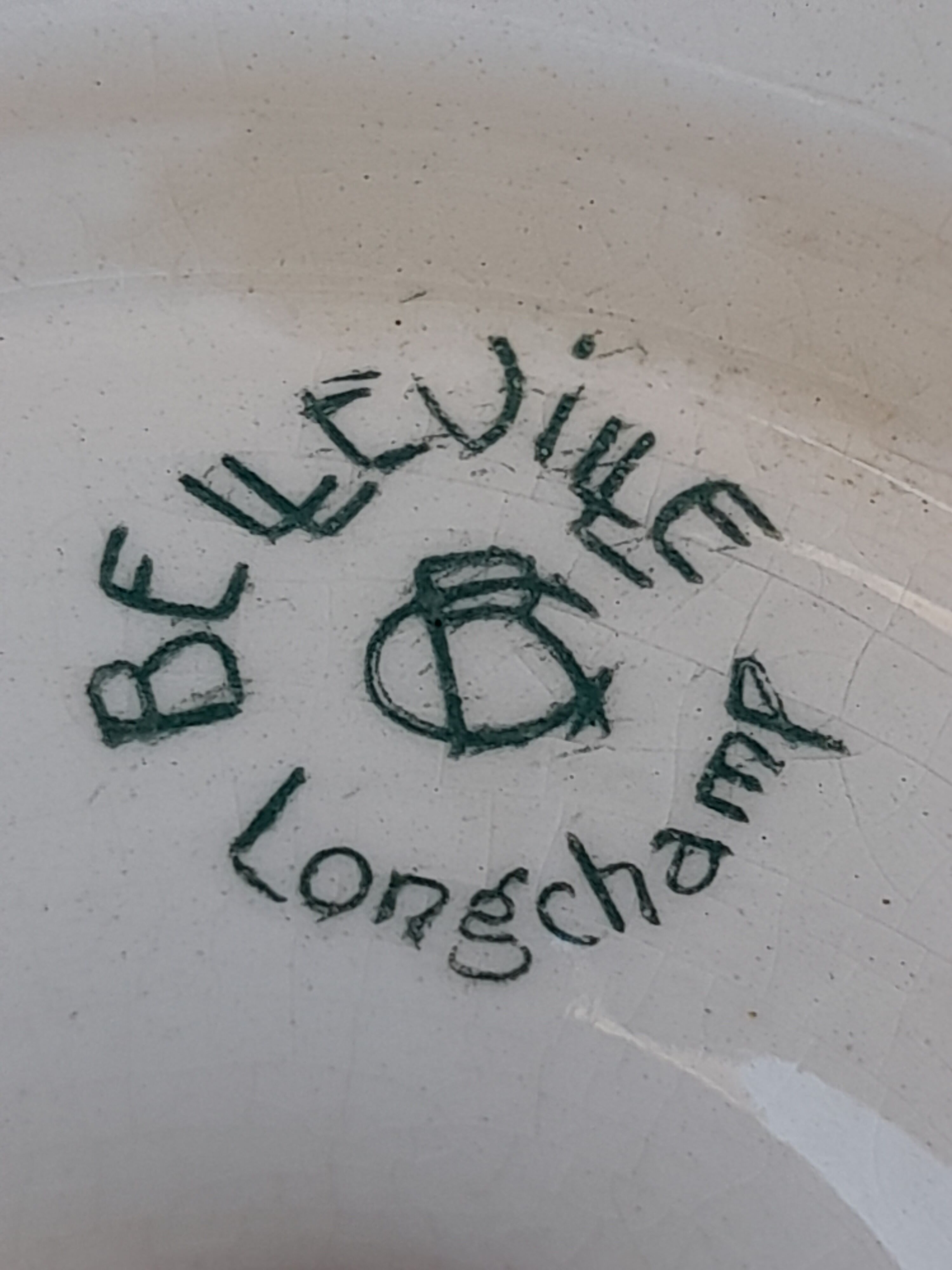 Compotier of the Manufacture Longchamp model Belleville