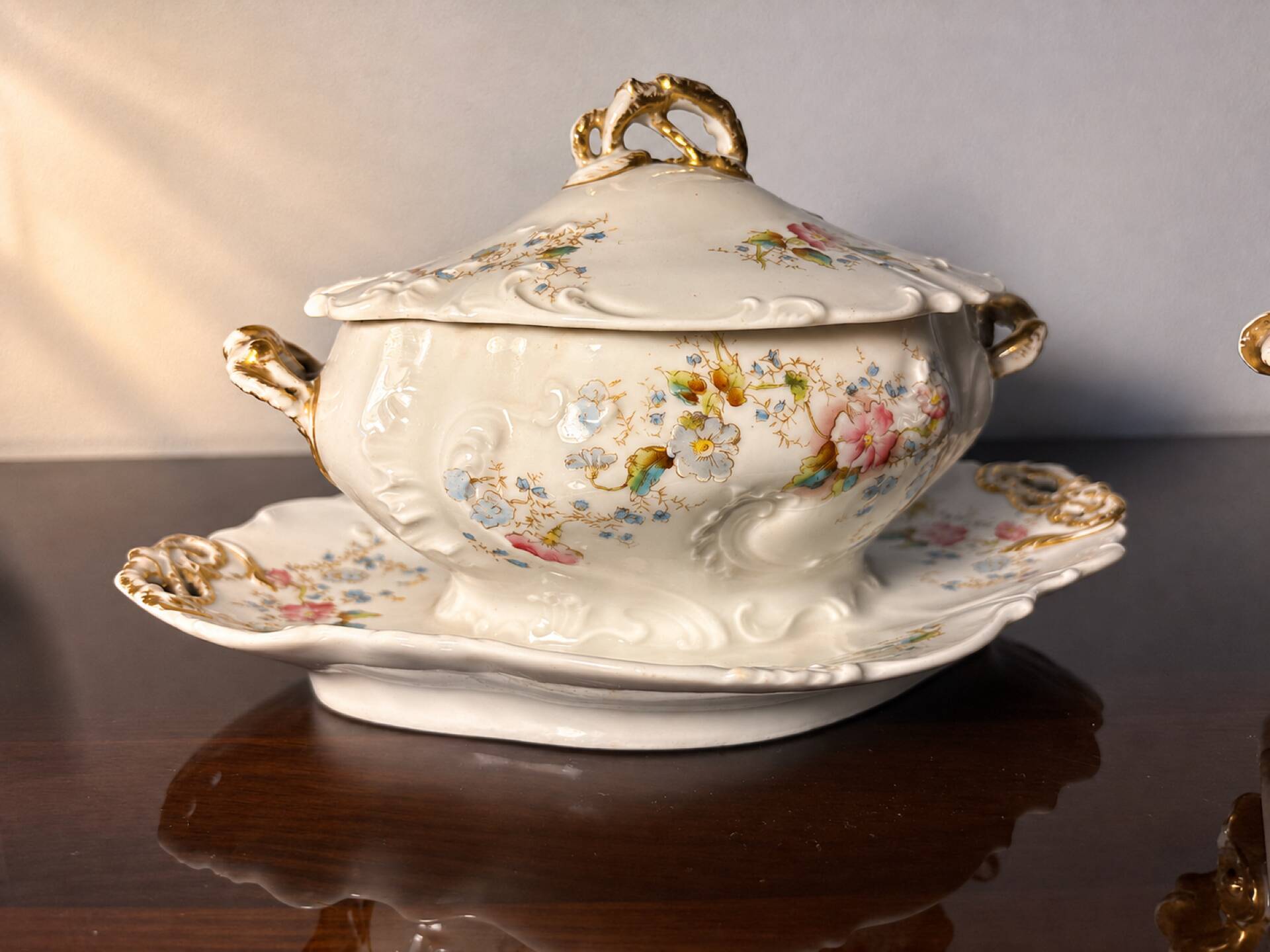 Sauce and sugar dishes Limoges