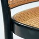 3 chaises Hoffmann Prague 811 en cannage d'après Thonet