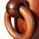 Brutalist/mid-century umbrella stand in walnut – Design 1950-70