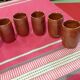 Lot de 6  verres vallauris felix ceram