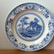 Gien earthenware plate seen from Swifse