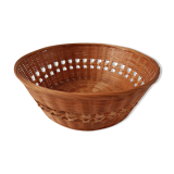 Wicker panière 70s