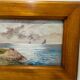 Painting: seascape - seaside in Brittany signed À Jabiol around 1900